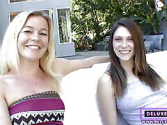 DELUXEDIVAS - sonny lioyn xxx May Tastes The Fresh Pussy Of Shae Snow