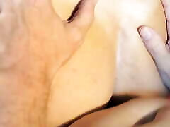 Real homemade - husband films his hotwife moaning like she wants, she love doggy style