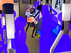 MMD Public amigas web cam Trap