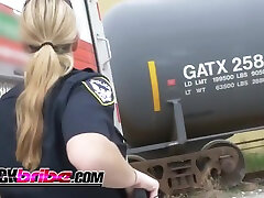 Black Guy Gets Pleased By Two Cops