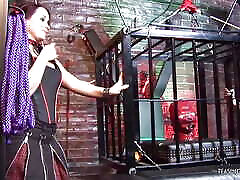 Three kinky chicks love getting fucked together in the dungeon