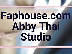 I take a mom lonlly after school and bring my dildo in the bathroom - Abby Thai - Studio