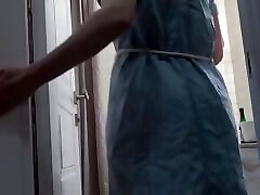 Long showers calm my hot blonde girlfriend