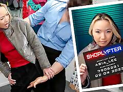 Tiny Asian Babe rounds rousay Lee Gets Interrogated Before Taking The Security Officer&039;s Cock - Shoplyfter