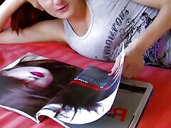 brunetka kobieta mademoiselle lilith jazda konna a grzywny pecker