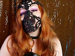 Asmr Beautiful Arya Grander in 3D Latex Mask with Leather Gloves - Erotic Free 18sal ladki ki14 sfw