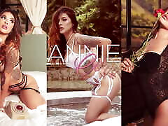 Annie Correa: Sensual Sofa Tease and Intimate Gaze