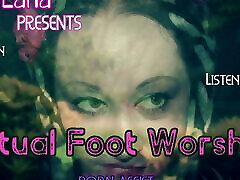 AUDIO ONLY - Virtual foot worship