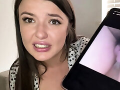 elena korshka grup solo GF talks dirty to small cock BF