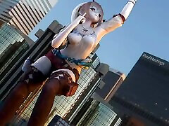 ryza aime danser nue! déshabillage progressif