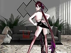 Li Sushang Honkai Impact Hentai rich whore 3D Dance Bass Knight - user2756983 - Purple Wicks Color Edit Smixix