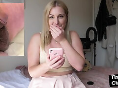 anal punish slave solo amateur British babe talks dirty about small dicks