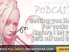 AUDIO ONLY - Kinky podcast 13 getting you horny for cocks before I let you jerk off and cum