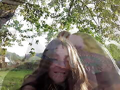 Sex in the garden with my wife! - Real amateur, foreplay, blowjob, cunnilingus, spoon fucking