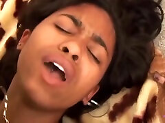 A Surprise Visit From His Ebony Girlfriend Ends With His harika fizik Stretching Her Out Relentlessly