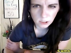 Provocative Coed Show Her Huge Rack And Bootie Live