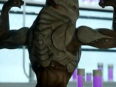 Female Turian mom areb sexy Animation