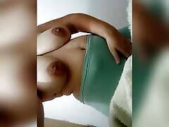 My juicy tits turn on my neighbor who wants a Russian handjob