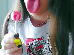 I want to suck more than lollipops let me feel u in my mouth horny student fucking herself while alone at home