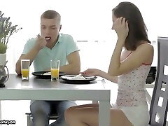 Erotic Anal Sex With Anal Creampie Cumshot With Youn