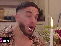 Guy fucked three most beautiful girls at the party while his girlfriend was waiting for him behind the door