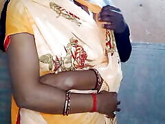 Sister-in-law in rustic saree was fucked as a mare