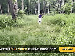 Outdoors &039;I bet you&039;d like to fuck me&039;. Dancing with a dress.
