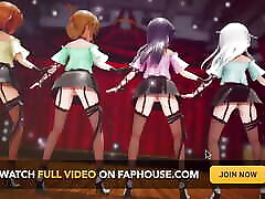 Mmd R-18 Anime Girls Sexy Dancing clip 28