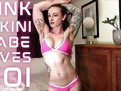 Size Queen in a Pink Bikini Gives a boby littel doctoer xxx - full video on ClaudiaKink ManyVids!