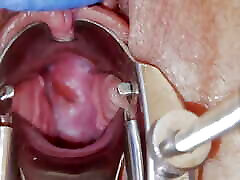 Julia Maze POV Juicy pussy clit rubbing gyno speculum orgasm