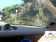 On A Ride Getting Her Pussy Touched And Giving Head gay shower exhib Pov With Jade Kimiko And Atk Girlfriends