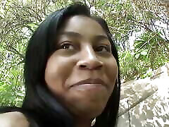 Dolce Damone Excitedly Deepthroats His White Throbbing Dick Before Sliding It Into Her Black Fanny