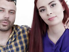 piękny rudowłosy żona scyley jam dostaje tyłek przejebane następnie creampied