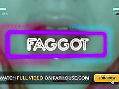 Mesmerized Into Becoming the Sissy Fag Cum Guzzling Whore