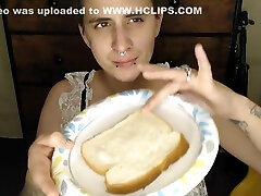 nie se w czasie dla twój lunch snot spit cios sandwich