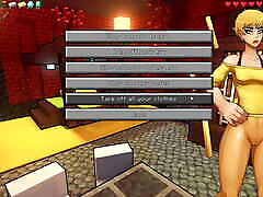 HornyCraft Minecraft Parody Hentai game PornPlay Ep.36 creeper girl is having a new marriage fast time sex shaking orgasm as I very hard teen her