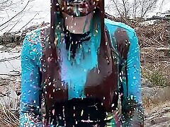 Wet and messy virgin!!!
