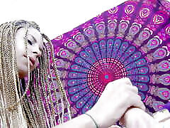 Fucking with Alana a pretty little Italian with dreadlocks