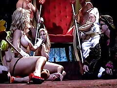 Hot blonde slut gets double penetration in Wonderland