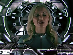 Captain Marvel - Fucked By 2 Skrulls
