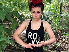 Hot Workout On Island