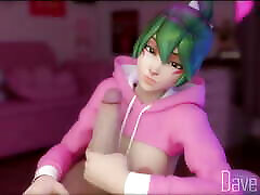 Davesterie Hot 3d Sex vintage blowjob fight Compilation -9