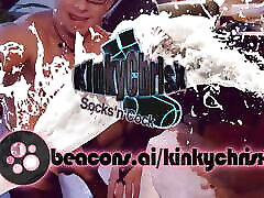 KinkyChrisX - Toy fun in nylons