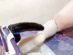 I Totally Enjoy That Very Robust Black Dildo