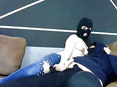 blowjob malsy budak watching a movie