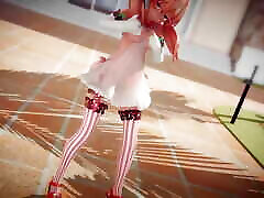 mom and daughter other boy R-18 Anime Girls Sexy Dancing Clip 354