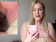 Busty SPH femina disgusted by penis size