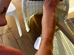 LISSSA mutual masturbating, footjob, flash