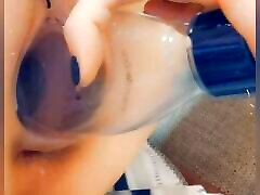 tedesco sub sklavins slave formazione con diverse cose da bottiglia a enorme sextoys