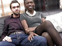 1st time young grill xxx moves poplic ajen for an interracial couple with a pretty black slut expert cock sucker